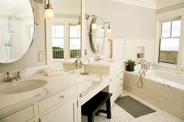 Piedmont Master Bath remodel, design by LMB Interiors