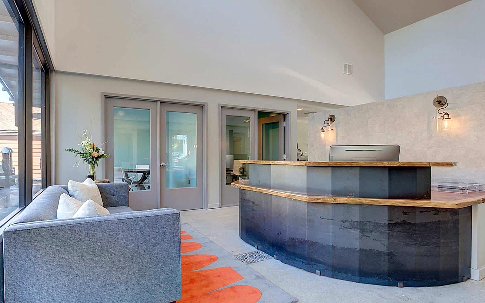 Modern, Napa interior designer, contemporary office space.
